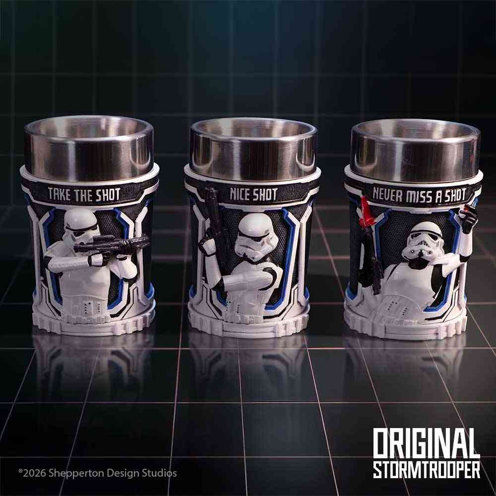 Nemesis Now Star Wars - Stormtrooper (Set of 3) Shot glas - Multicolours